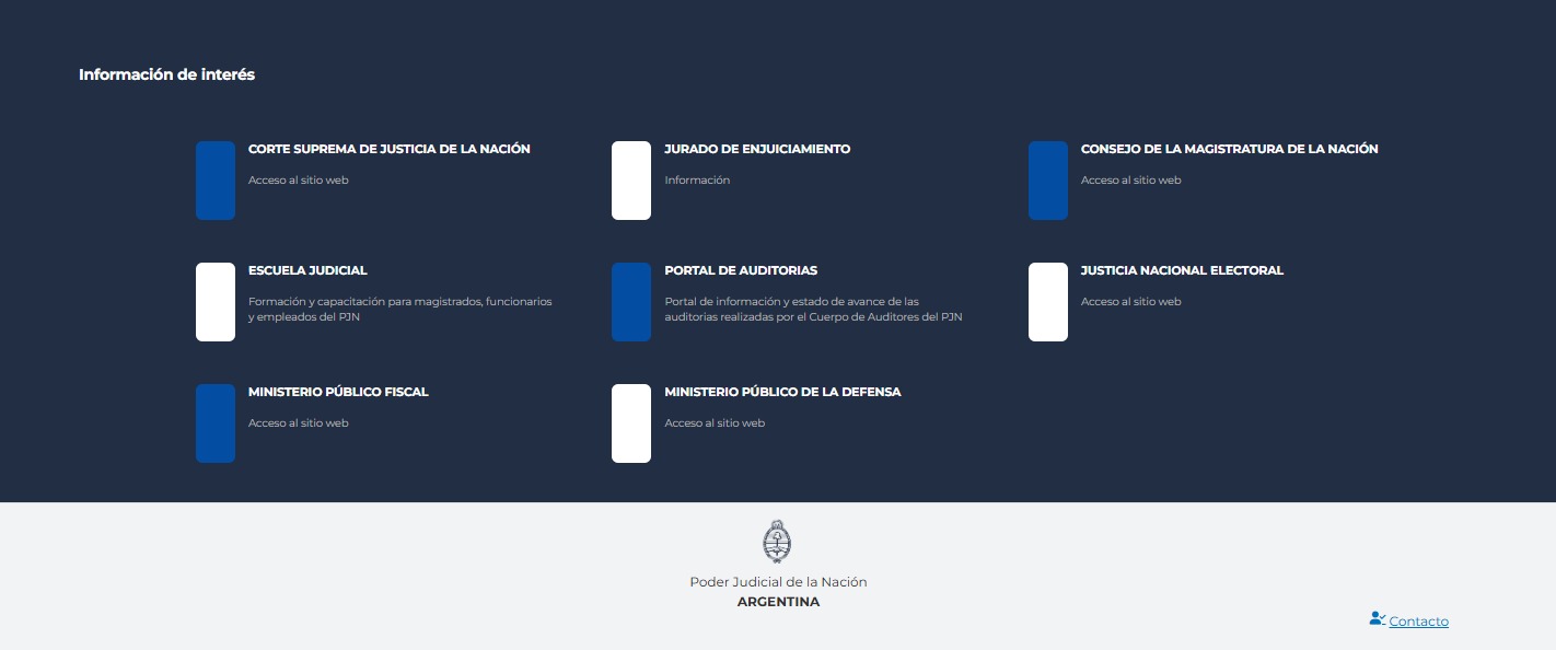 Nuevo portal del Poder Judicial de la Nación | Consejo de la Magistratura